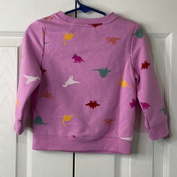 Cat & Jack - Girls' Fleece Pullover Sweatshirt Size 12 M - Picture 4 of 9